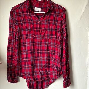 Universal Thread Henley style flannel
